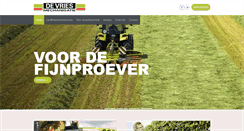 Desktop Screenshot of devriesmechanisatie.nl